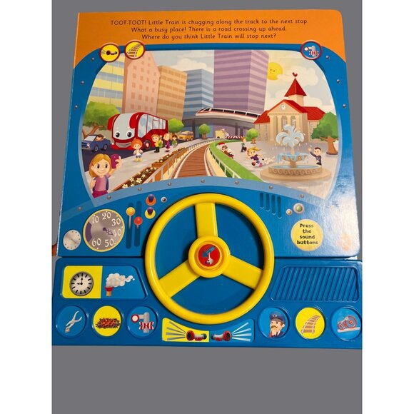 Little Train’s Big Journey Hardcover Children's Board Book - Picture 6 of 12